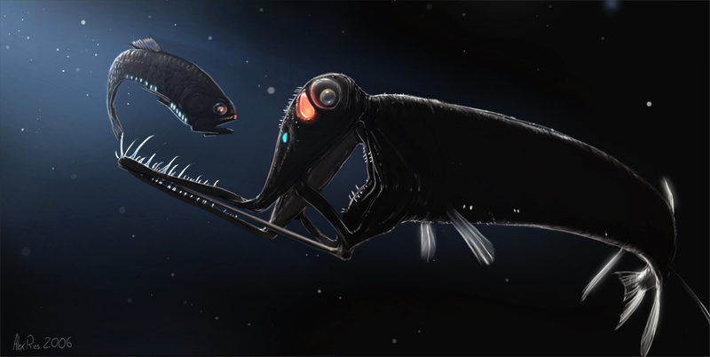Illustration for article titled Only one artist dares to capture alien creatures in their natural habitat